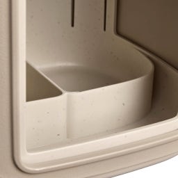 elho cosy vogelfutterhaus 18cm - pilzbeige