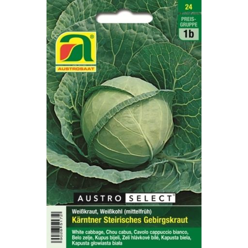 Weißkraut Kärtner Steirisches Gebirgskraut - 1 Pkg