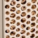 elho cosy insektenhotel 18cm - pilzbeige