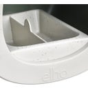 elho essential vogelfutterhaus 18cm - faseriges grau