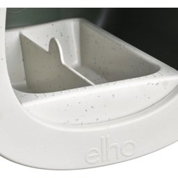 elho essential vogelfutterhaus 18cm - faseriges grau