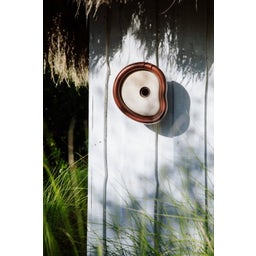 elho organic vogelhaus 25cm - kastanien braun
