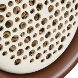 elho organic bienenhotel 25cm - kastanien braun