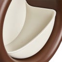 elho organic vogelfutterhaus 25cm - kastanien braun