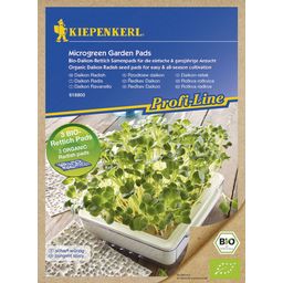 MicroGreen Duo-Garden Refill Pads Organic Daikon Radish