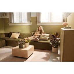 elho Topf facet rund 14cm - mandelrosa