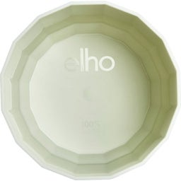elho Facet Rund - 19 cm - Verde té