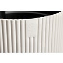 all-in-1 vibes round 18 cm + Inserto per Autoirrigazione - Bianco lino