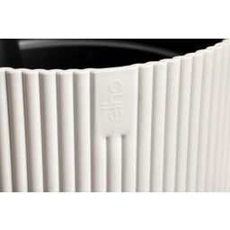 all-in-1 vibes round 18 cm + Inserto per Autoirrigazione - Bianco lino