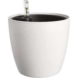 all-in-1 Set Topf brussel rund 18 cm inkl. Bewässerungsystem - weiss