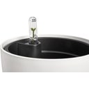 all-in-1 Set Topf brussel rund 25 cm inkl. Bewässerungsystem - weiss