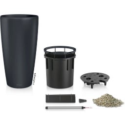 Lechuza Pflanzgefäß RONDO Premium 40 - basaltgrau