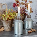 Kerzenständer antique zink