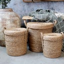 Chic Antique Korbset mit Deckel