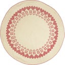 IB Laursen Christmas Tree Rug - Neutral/Red