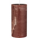 IB Laursen Rustic Candle, height 14 cm - Rust