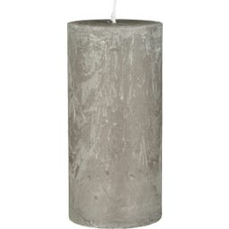 IB Laursen Rustikálna sviečka V 14 cm - grey