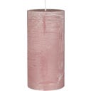 IB Laursen Rustieke Kaars - Hoogte 14 cm - Malve