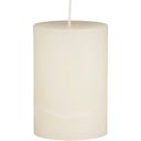Rustic Candle, H 10 cm, Cream