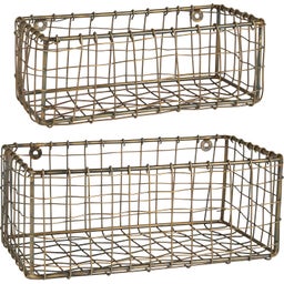 Ib Laursen Wandkorb 2er-Set - 1 Set