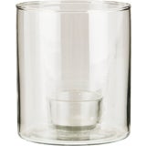 Bougeoir en Verre pour Bougie Chauffe-plat