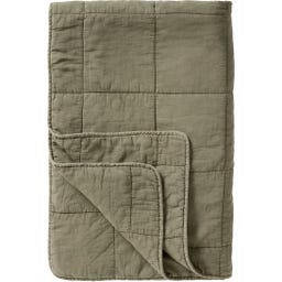 IB Laursen Vintage odeja - evkaliptus zelen