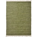 IB Laursen Rag Rug, Olive Green