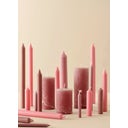 IB Laursen Bougie Rustique - Hauteur 10 cm - Mauve