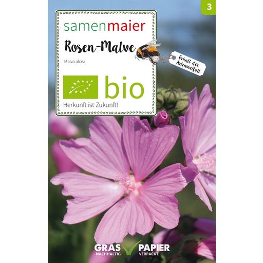 Samen Maier Bio divji cvet roza slezenovec - 1 pkt.