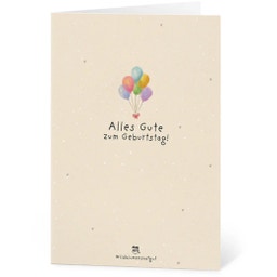 Die Stadtgärtner Grußkarten aus Saatpapier - Alles Gute