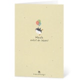 Seed Paper Greeting Card - Hoch sollst du leben