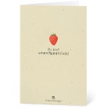 Seed Paper Greeting Card - Du bist unentbeerlich