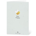 Die Stadtgärtner Grußkarten aus Saatpapier - Bee Happy