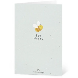 Die Stadtgärtner Grußkarten aus Saatpapier - Bee Happy