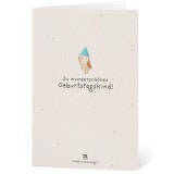 Seed Paper Greeting Card - Du wunderschönes Geburtstagskind