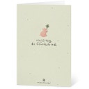 Grußkarten aus Saatpapier - Viel Erfolg du Glückskind