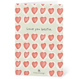 Grußkarten aus Saatpapier - Love you Bestie