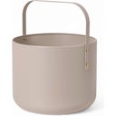 LIVLIG Kaminholzkorb - beige
