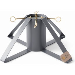 LIVLIG Weihnachtsbaumständer 2in1 - grau