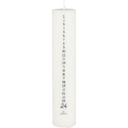 IB Laursen Božična sveča - bela