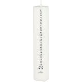 IB Laursen Christmas Candle White