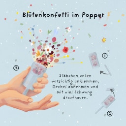 Die Stadtgärtner Blütenkonfetti Popper 