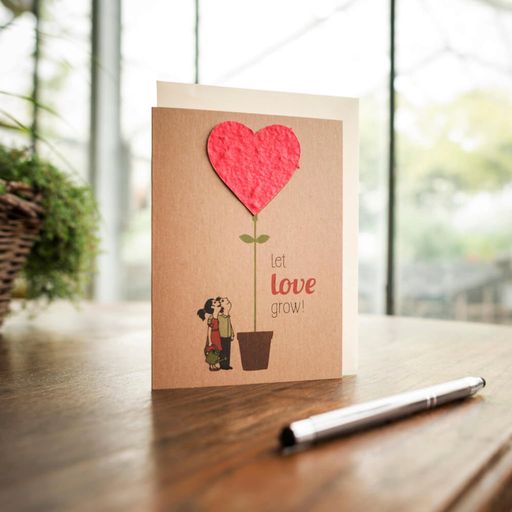 Die Stadtgärtner 'Let Love Grow' Greeting Card - 1 item