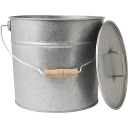 Livlig Seau Métallique avec Couvercle 12L - Zinc