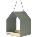 LIVLIG Vogelhaus Metall - moosgrau