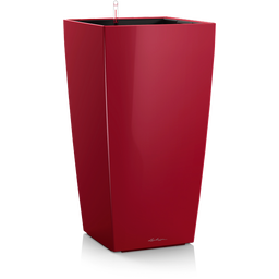 Lechuza Macetero CUBICO Premium 30 - Rojo escarlata muy brillante
