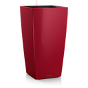 Lechuza Pflanzgefäß CUBICO Premium 30 - Scarlet Rot hochglanz