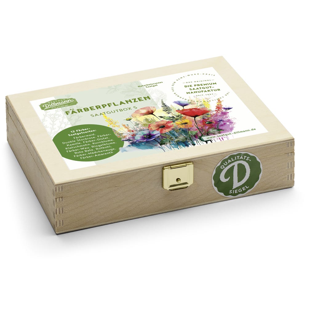 Saatgut Dillmann Frberpflanzen Saatgut - Box S, 1 Set - Bloomling  Deutschland