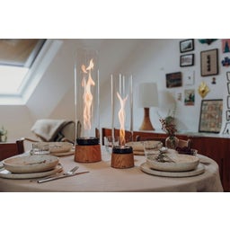 höfats SPIN air 900 Tischfeuer - Eiche