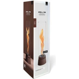 höfats SPIN air 1200 Tischfeuer - rostbraun